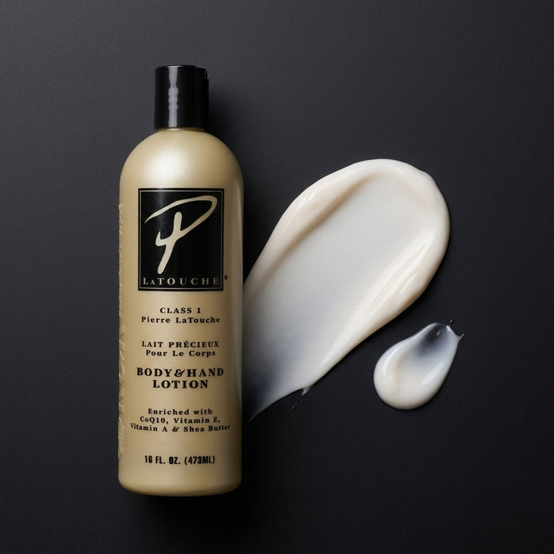 Pierre La Touche silky lotion texture swatch