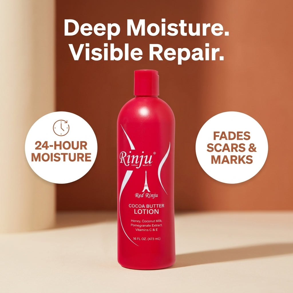 Red Rinju deep moisture visible repair 24 hour moisture fades scars and marks