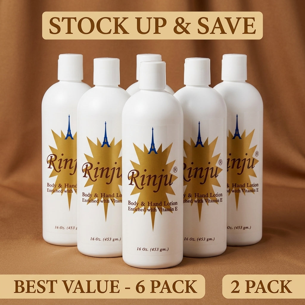 Rinju Gold body and hand lotion value pack stock up and save